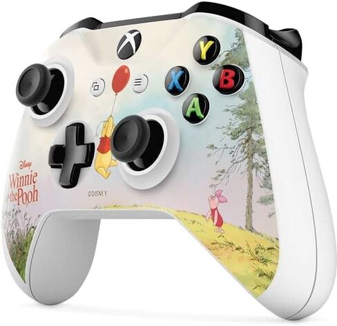 Skinit Decal Gaming Skin Compatible with Xbox One S Controller - Officially Licensed Disney Winnie The Pooh Red Ballon Design in Saudi Arabia