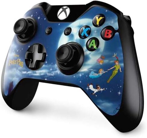 Skinit Decal Gaming Skin Compatible with Xbox One Controller - Officially Licensed Disney Peter Pan Wendy and The Boys to Neverland Design in Saudi Arabia