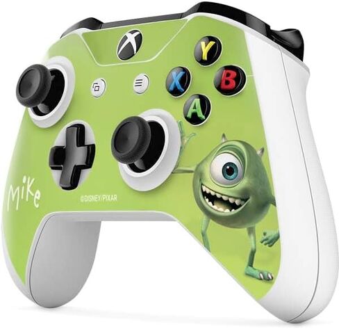 Skinit Decal Gaming Skin Compatible with Xbox One S Controller - Officially Licensed Disney Monsters Inc. Mike Portrait Design in Saudi Arabia