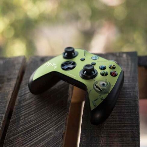 Skinit Decal Gaming Skin Compatible with Xbox One S Controller - Officially Licensed Disney Monsters Inc. Mike Portrait Design in Saudi Arabia