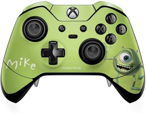 غلاف Skinit المخصص للألعاب المتوافق مع وحدة تحكم Xbox One Elite - مرخص رسميًا من شركة Disney Monsters Inc. تصميم Mike Portrait in Saudi Arabia