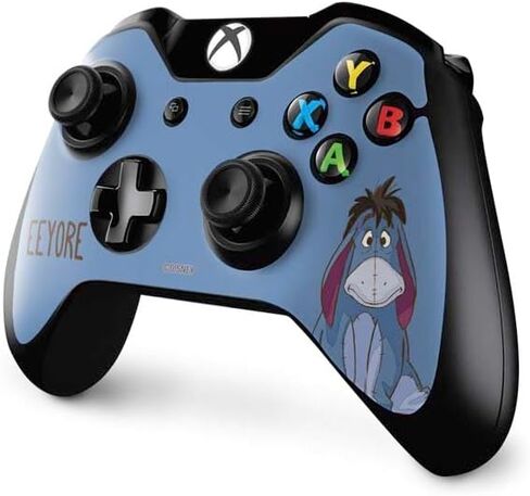 Skinit Decal Gaming Skin Compatible with Xbox One Controller - Officially Licensed Disney Winnie The Pooh Eeyore Portrait Design in Saudi Arabia
