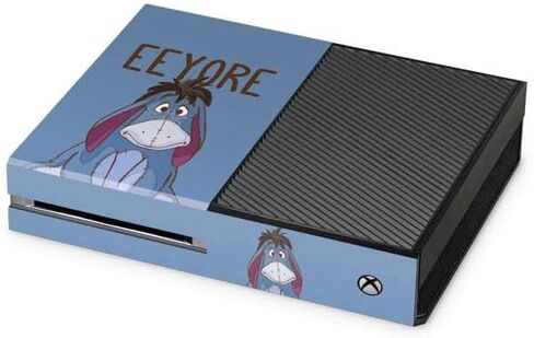 Skinit Decal Gaming Skin Compatible with Xbox One Console - Officially Licensed Disney Winnie The Pooh Eeyore Portrait Design in Saudi Arabia