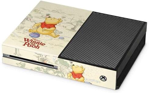 Skinit Decal Gaming Skin Compatible with Xbox One Console - Officially Licensed Disney Winnie The Pooh Hundred Acre Wood Design in Saudi Arabia
