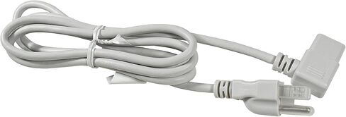 HQRP AC Power Cord Compatible with Samsung LN32A300J1D LN32A32B LN32A330J1 LN32A330J1D LN32A330J1N LN32A450C1 HDTV TV LCD LED Plasma DLP Mains Cable, UL Listed in Saudi Arabia