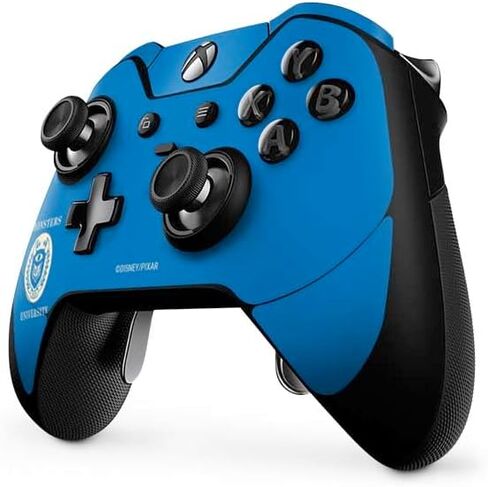 Skinit Decal Gaming Skin Compatible with Xbox One Elite Controller - Officially Licensed Disney Monsters University School‚Äôs Emblem Design in Saudi Arabia