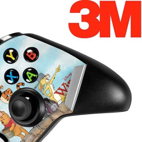 Skinit Decal Gaming Skin Compatible with Xbox One S Controller - Officially Licensed Disney Winnie The Pooh All Characters Design in Saudi Arabia