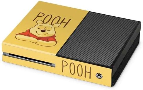 ملصق Skinit المخصص للألعاب متوافق مع وحدة تحكم Xbox One - تصميم صورة مرخص رسميًا من Disney Winnie The Pooh in Saudi Arabia