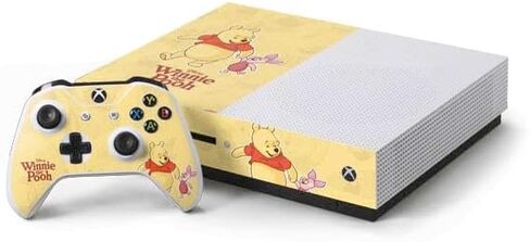 Skinit Decal Gaming Skin Compatible with Xbox One S Console and Controller Bundle - Officially Licensed Disney Winnie The Pooh and Piglet Design in Saudi Arabia