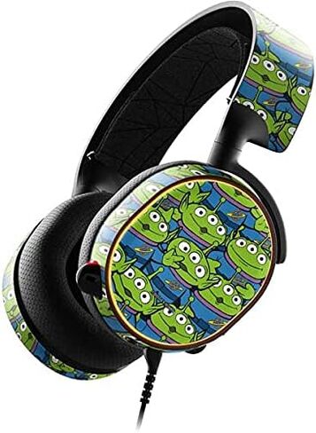 Skinit Decal Audio Skin Compatible with SteelSeries Arctis 5 - Officially Licensed Disney Toy Story Alien Collage Design in Saudi Arabia