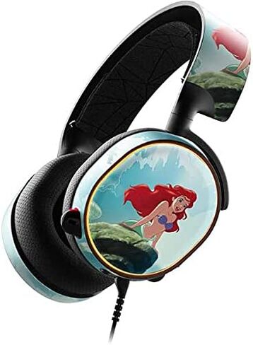 Skinit Decal Audio Skin Compatible with SteelSeries Arctis 5 - Officially Licensed Disney The Little Mermaid Ariel Part of Your World Design in Saudi Arabia