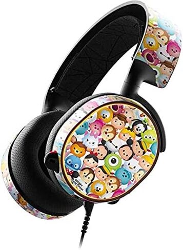 Skinit Decal Audio Skin Compatible with SteelSeries Arctis 5 - Officially Licensed Disney Tsum Tsum Animated Characters Design in Saudi Arabia