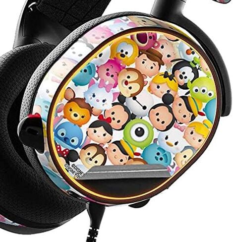 Skinit Decal Audio Skin Compatible with SteelSeries Arctis 5 - Officially Licensed Disney Tsum Tsum Animated Characters Design in Saudi Arabia