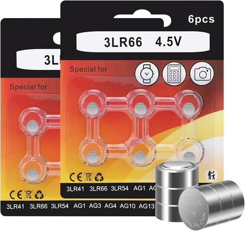 3LR41 3AG3 3x392 بطاريات 4.5 فولت لخراطيش الليزر Bore Sight (12 حزمة) in Kuwait