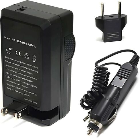 Replacement Battery for Panasonic Lumix DMC-ZS50 (2-Pack, 1300mAh) and Charger in Saudi Arabia