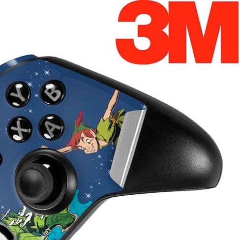 غلاف Skinit المخصص للألعاب متوافق مع وحدة تحكم Xbox One Elite - مرخص رسميًا من Disney Peter Pan وTinker Bell في تصميم Neverland in Saudi Arabia