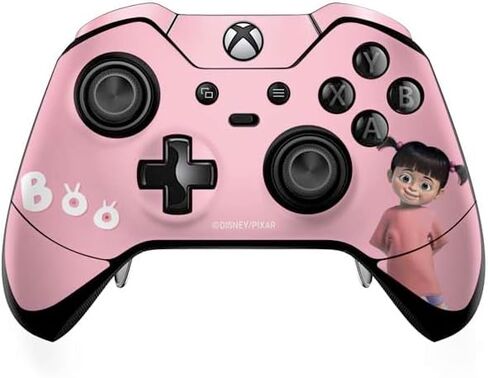 غلاف Skinit المخصص للألعاب متوافق مع وحدة تحكم Xbox One Elite - تصميم Boo Portrait المرخص رسميًا من شركة Disney Monsters Inc in Kuwait