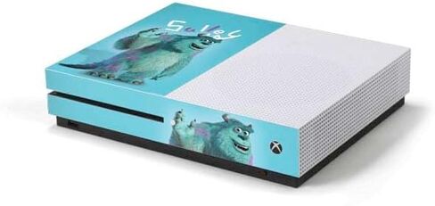 غلاف Skinit المخصص للألعاب متوافق مع وحدة تحكم Xbox One S - تصميم صورة سولي المرخص رسميًا من شركة Disney Monsters Inc. in Saudi Arabia