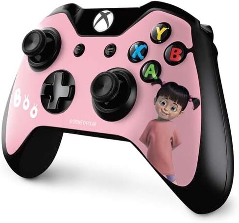 ملصق Skinit المخصص للألعاب متوافق مع وحدة تحكم Xbox One - تصميم Boo Portrait المرخص رسميًا من شركة Disney Monsters Inc in Saudi Arabia