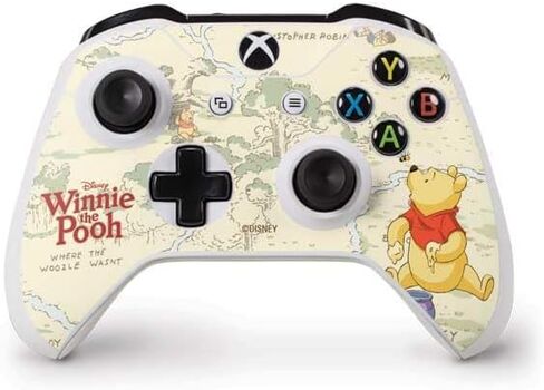 Skinit Decal Gaming Skin Compatible with Xbox One S Controller - Officially Licensed Disney Winnie The Pooh Hundred Acre Wood Design in Saudi Arabia