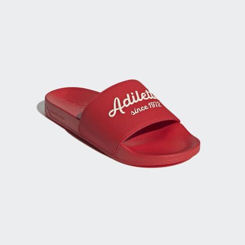 adidas Men's Adilette Slides Beach & Pool Shoes, Black Black 000, 12 in Saudi Arabia