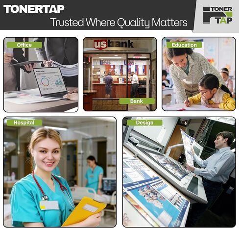 Toner Tap Dell C5765dn, Dell C5765 Compatible Toner Cartridge Replacement Set, Black, Cyan, Yellow and Magenta in Kuwait