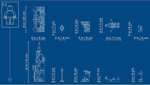 LEGO Disney Frozen II Arendelle Castle Village 41167 Building Kit in Saudi Arabia
