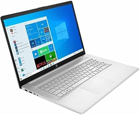 2022 HP كمبيوتر محمول 17.3 بوصة FHD IPS، معالج Intel Core i5-1135G7، ذاكرة الوصول العشوائي 8 جيجابايت، 512 جيجابايت SSD، لوحة مفاتيح بإضاءة خلفية، Intel Iris Xe Graphics، HDMI، WiFi، كاميرا ويب، Windows 11 Home، فضي، دعم IFT لمدة أسبوعين in Kuwait