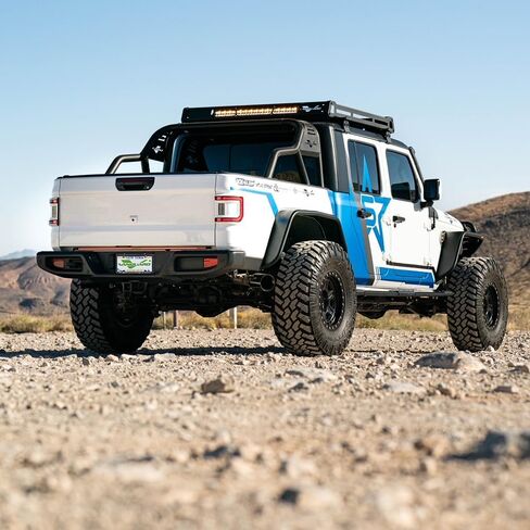 Vanguard VGRB-1896BK أسود برافو بار بار بار | Compatibbible مع 14-24 كولورادو / 14-24 GMC Canyon / 05-24 Toyota Tacoma in Saudi Arabia