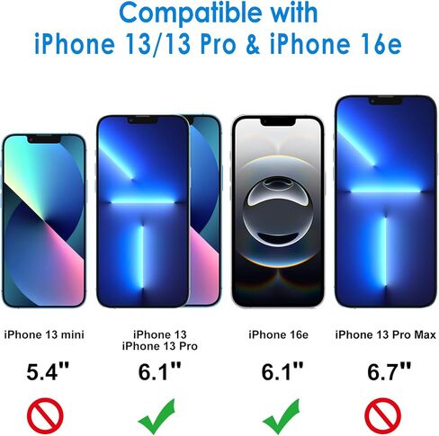 واقي شاشة من JETech لهاتف iPhone 8 Plus، iPhone 7 Plus، iPhone 6s Plus، iPhone 6 Plus، 5.5 بوصة، طبقة من الزجاج المقوى مع أداة سهلة التركيب، عبوة من قطعتين in Saudi Arabia