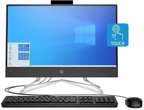 HP 22-DF AMD Ryzen 3 3250U 8GB 1TB HDD 21.5-Inch Full HD Touch Screen All-in-One PC in Saudi Arabia