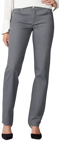 LEE Women's Relaxed Fit Straight Leg Jean, Meridian, 14 Long in Saudi Arabia
