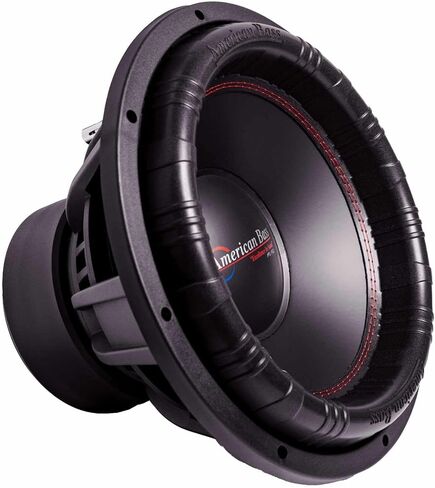 مضخم صوت American Bass XFL-1244 XFL مقاس 12 بوصة 1000 وات RMS / 2000 وات بحد أقصى ملف صوتي مزدوج 4 أوم ملفات صوت 200 أونصة مغناطيس، أسود in Saudi Arabia