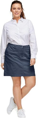 ellos Women's Plus Size Chino Skort in Saudi Arabia