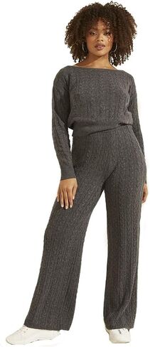 GUESS Women's Long Sleeve Essential Tanya Cable Knit Sweater in Saudi Arabia