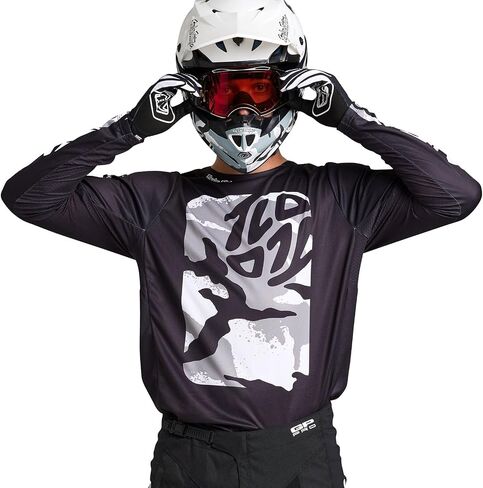 Troy Lee Designs - Youth GP Pro Jersey ؛ تردد أحمر/أبيض XL in Saudi Arabia