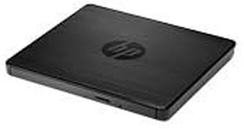 HP External Portable Slim Design CD/DVD RW Write/Read Drive, USB, Black (F2B56AA) in Kuwait