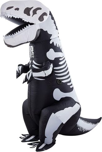 زي الديناصورات Home Home Home ، زي قابل للنفخ على ارتفاع 7 أقدام T-Rex للبالغين ، الأحمر in Saudi Arabia
