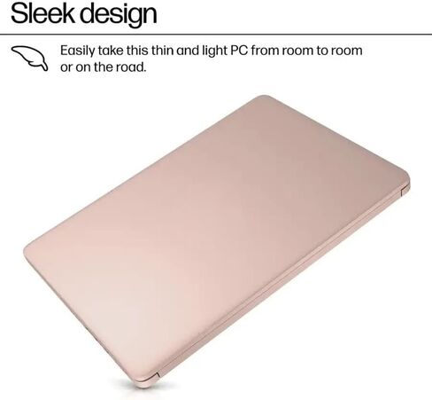 NewHP Business & Student Laptop 14 inch HD_Intel_Pentium Silver N5030 Processor 4GB RAM 128GB SSD.Intel.UHD Graphics Webcam USB-C HDMI SD Card Reader Wi-Fi 1 Year Office 365 Win 11 H in S Mode Silver in Saudi Arabia
