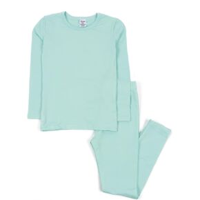 Leveret Mens Two Piece Thermal Pajamas Solid Colors (Size Small-XX-Large) in Saudi Arabia