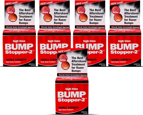 High Time Bump Stopper Sensitive Skin 0.5 Ounce Treatment (14ml) (2 Pack) in Saudi Arabia