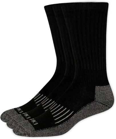 Dickies Men's Heavyweight Cushion Compression Work Crew Socks (3 & 6 Pairs) in Saudi Arabia