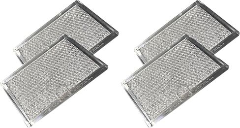 2-Pack Air Filter Factory Replacement For Frigidaire 5304464105, 5304478913 Microwave Oven 12-layer Grease Filters in Kuwait