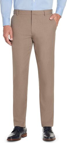 Van Heusen Men's Big and Tall Traveler Stretch Flat Front Dress Pant in Kuwait