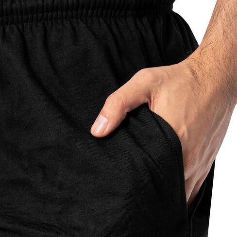 شورت رجالي مصنوع من القطن Eversoft بجيوب من Fruit of the Loom (S-4XL) in Saudi Arabia