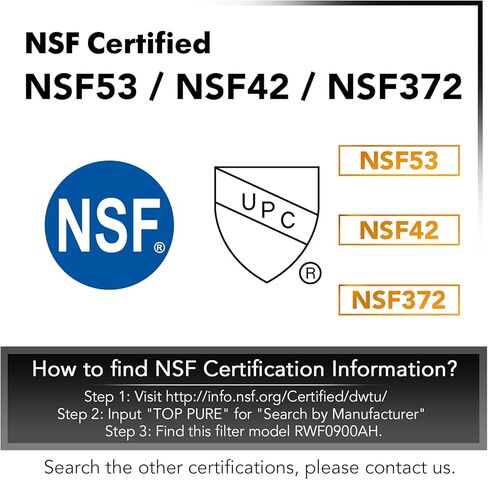 ICEPURE MWF Replacement for GE MFW, MWFP, 197D6321P006, WFC1201, MWFA, PC75009, HDX FMG-1, GSE25GSHECSS, 46-9996, GSH25JSDDSS, PSHS6PGZBESS, GWF, SGF-G9, RWF1060 Refrigerator Water Filter 4PACK in Kuwait