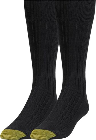 Gold Toe Men's Comfort Top Rayon Bamboo Crew Socks, 2 Pairs in Saudi Arabia