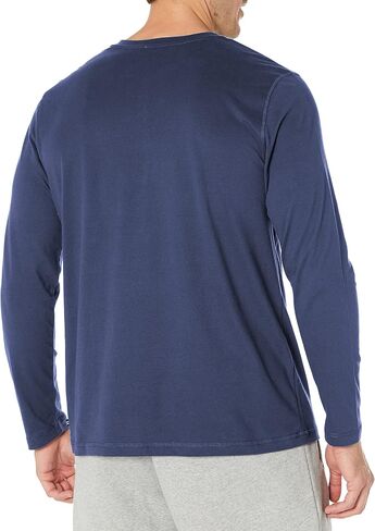 Nautica Men's Long Sleeve Henley Pajama Top in Saudi Arabia