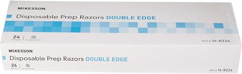 McKesson Single Blade Disposable Razors - Stainless Steel Blade, 24 Count, 1 Pack in Saudi Arabia
