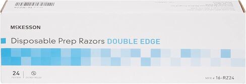 McKesson Single Blade Disposable Razors - Stainless Steel Blade, 24 Count, 1 Pack in Saudi Arabia